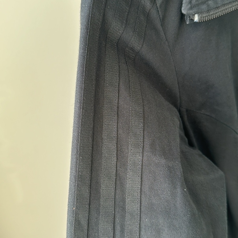 ADIDAS Full Length Jacket | Black/Gold | Women’s Small | Fitted - Picture 5 of 11